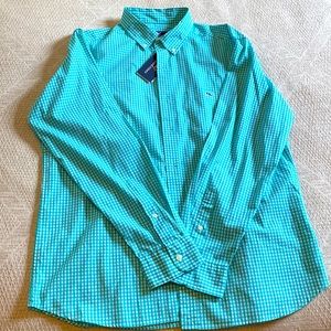 NWT Vineyard Vines men’s button up long sleeve shirt